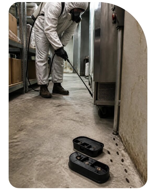 Дезинсекция и дератизация в Большой Камне по цене от 3549 р. | Сенат-Бль